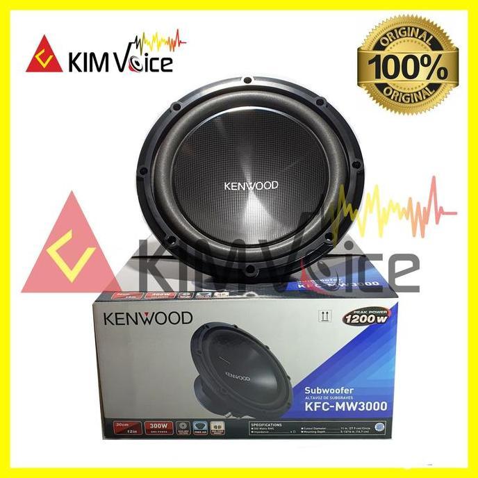 Subwoofer Kenwood 12 Inch KFC-MW3000 Promo