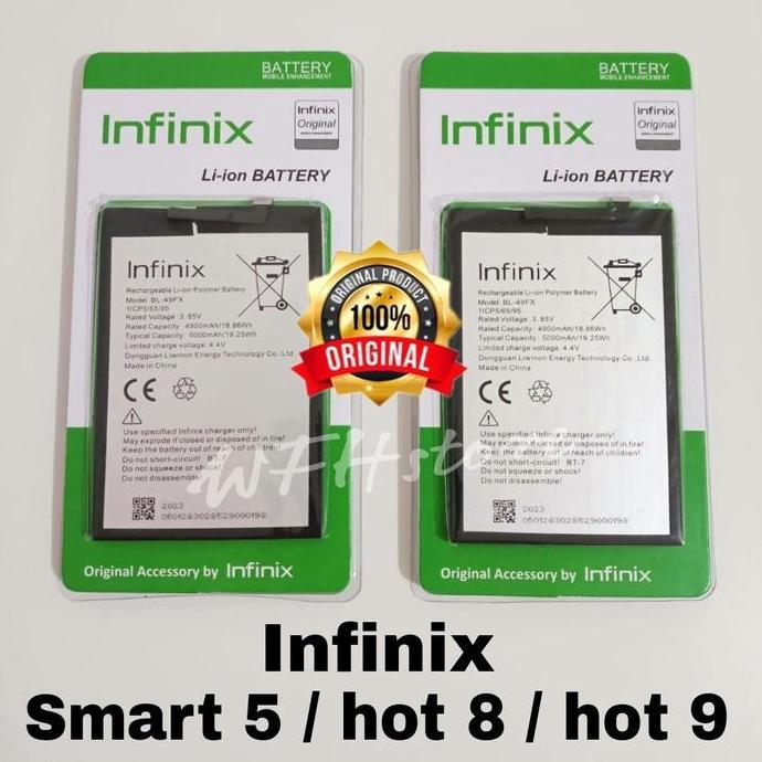 Baterai infinix smart 5 Original Baterai infinix hot 8 hot 9 Original