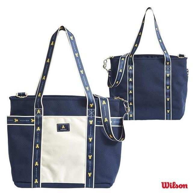 Tas Tenis Wilson Totebag One Bear Navy 2025 Wilson Tennis Wilson Bear Navy Totebag Padel Wilson One 