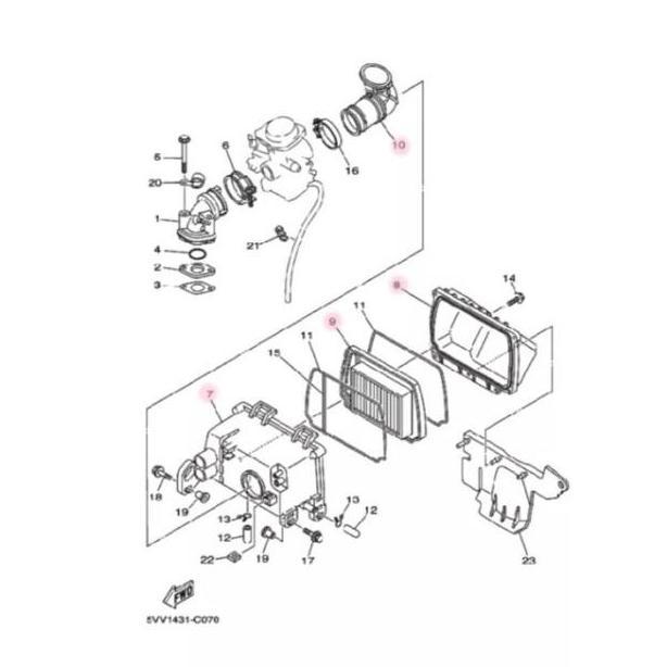 Expert- Box Filter Set Mio Sporty