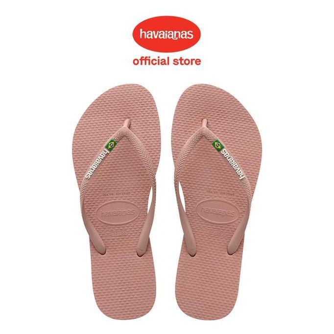 PROMO DISKON - Havaianas Slim Brasil Cf 3544-Crocus Rose - Sandal Wanita