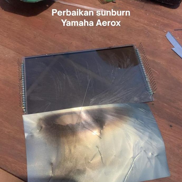 perbaikan sunburn speedometer Yamaha aerox 155 PREMIUM