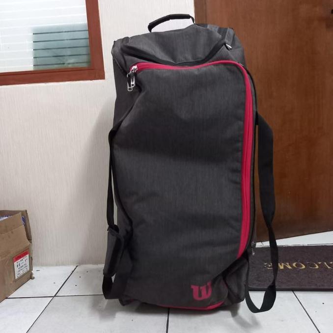 (Second) Tas Travel Tenis Wilson Black - Travel Bag - Tennis Bag