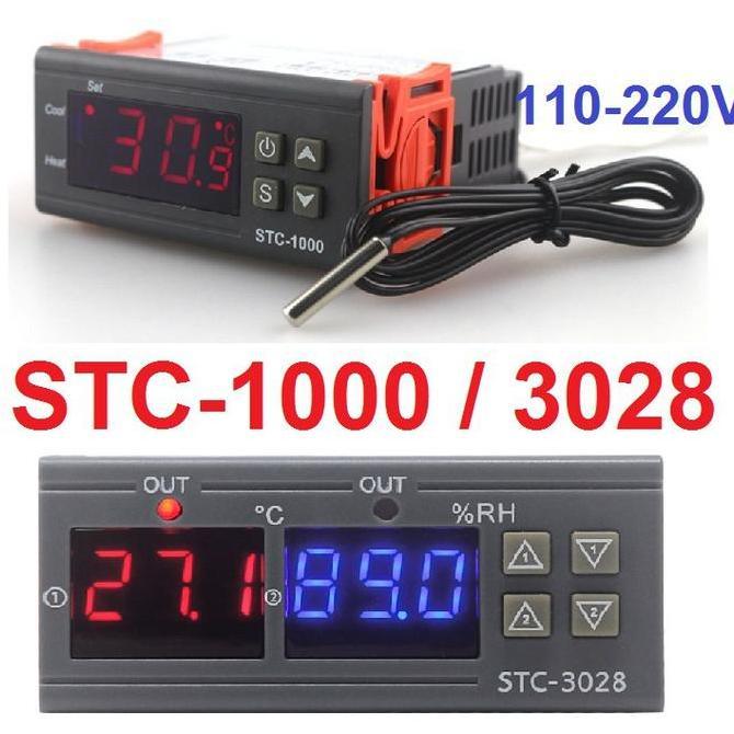 Expert- Thermostat Hygrostat Digital STC-3028 STC-1000 Pengatur Suhu