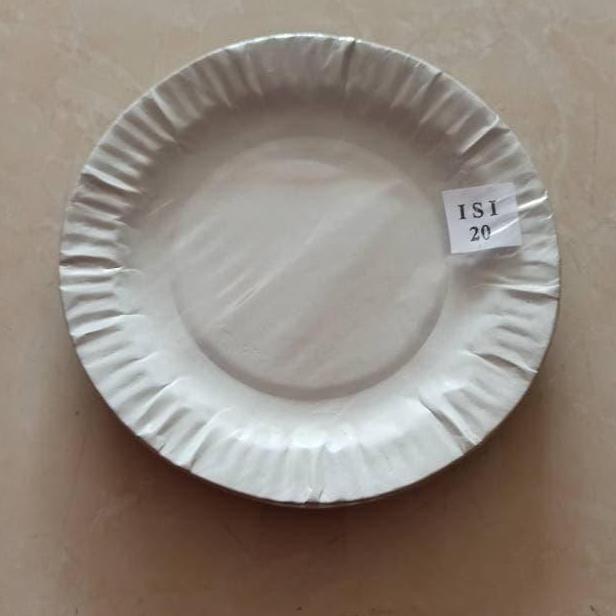 Ptyt- Piring Kertas Besar Putih