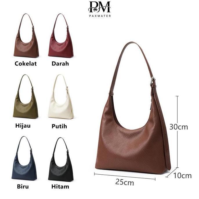 KUDALIAR724 - PAXMATER SLING BAG WANITA - TAS SELEMPANG KULIT PU PRAKTIS RINGAN ESTETIKA KOREA