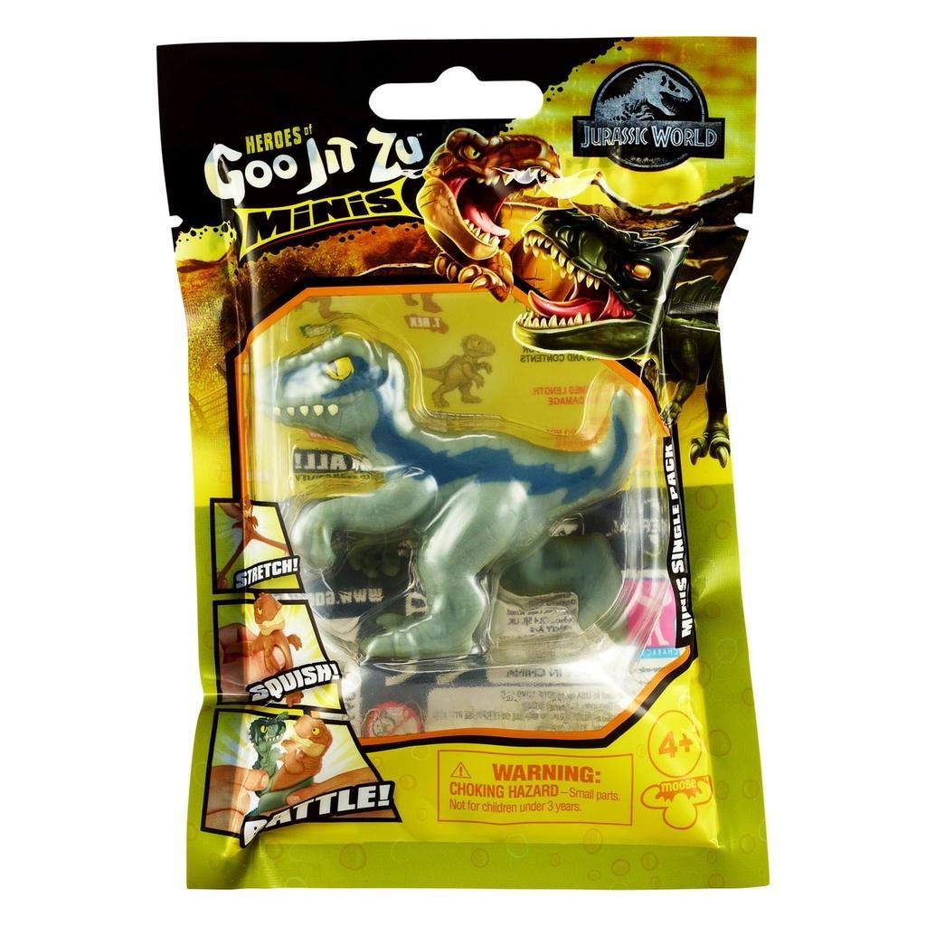 Mainan Figur Heroes Of Goo Jit Zu Jurassic World Minis Single Pack