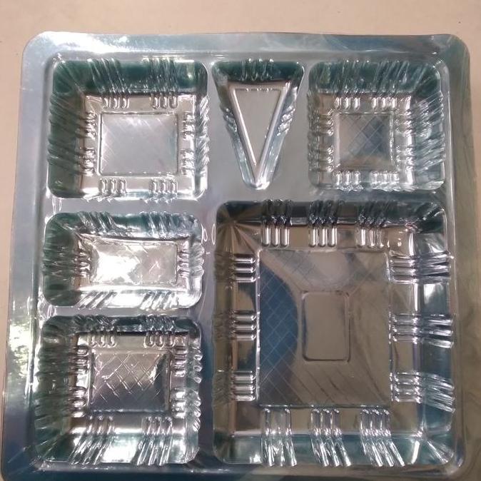 Expert- mika nasi kotak bening uk 22cm sekat 6