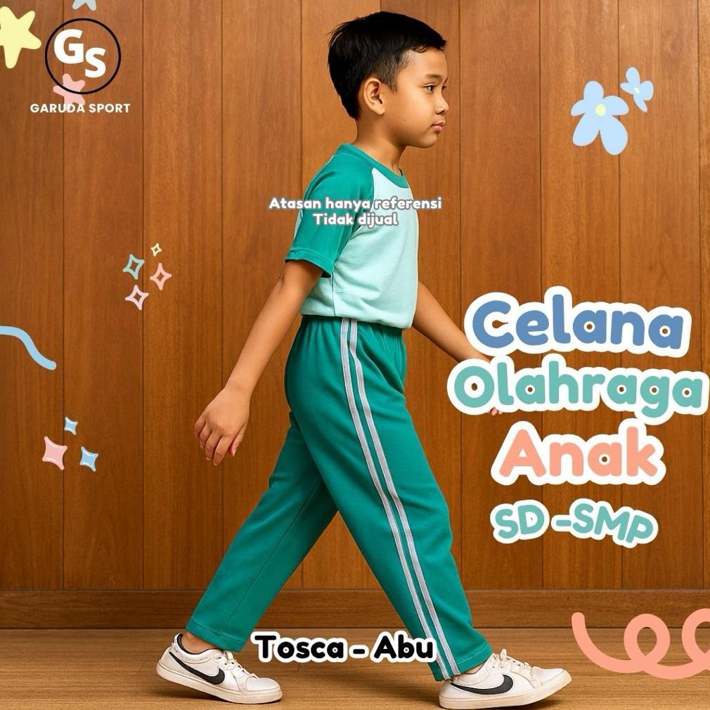PREMIUM GARUDA SPORT GS - CELANA OLAHRAGA/TRAINING ANAK SEKOLAH SD/SMP CELANA TRENING OLAHRAGA SEKOL