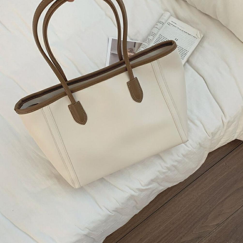 BestPromo Tas Wanita Tote Kekinian Simple Elegan Muat Banyak