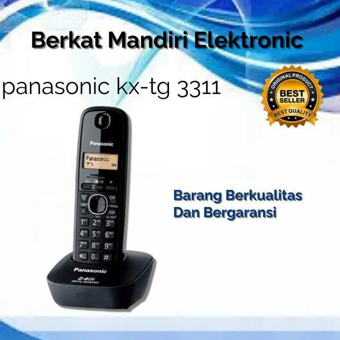 BEBAS ONGKIR - Telepon Wireless Panasonic KX-TG3311ND Wireless TG-3311-ND