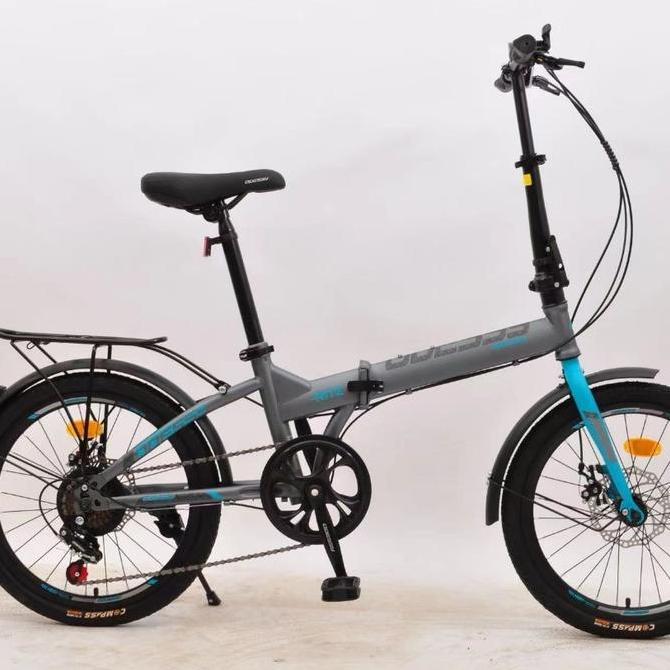 Terlaris Sepeda Lipat / Folding Bike Odessy Ritz 20" 62 - Grab/Gojek Instan