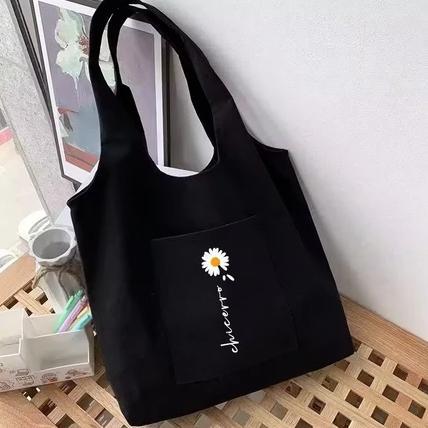 Sale Tas Totebag Wanita Tas Kuliah Aesthetic Bisa Cod Totebah Kain Kanvas