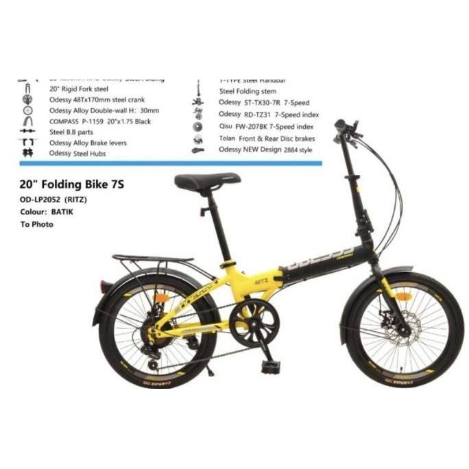 Terlaris Sepeda Lipat Odessy 20 52Ritz