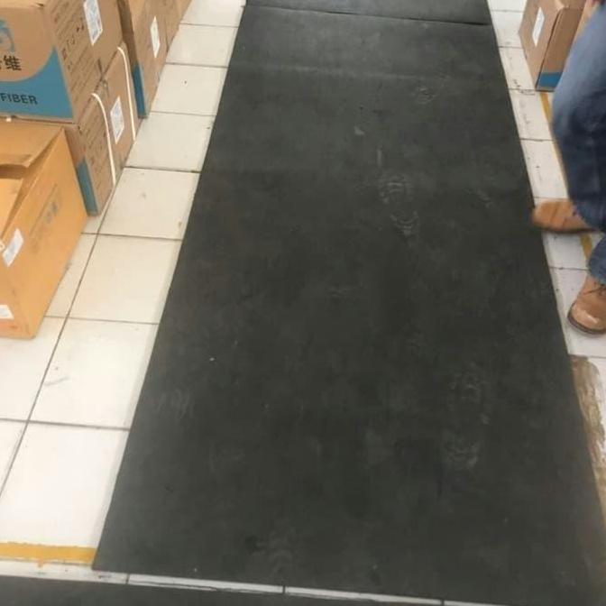 BEBAS ONGKIR - Karpet Karet Polos Meteran Tebal 10 mm Lebar 1 meter