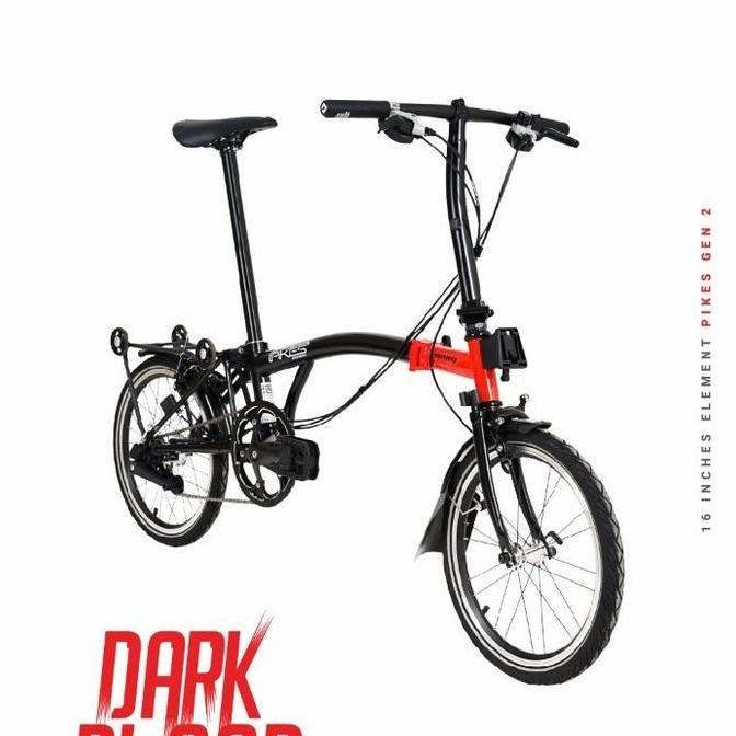 Terlaris Sepeda Lipat Element Pikes Gen 2