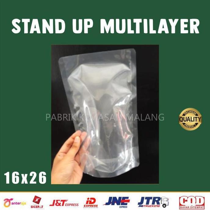 Standing Pouch Nylon Uk.16 x 26