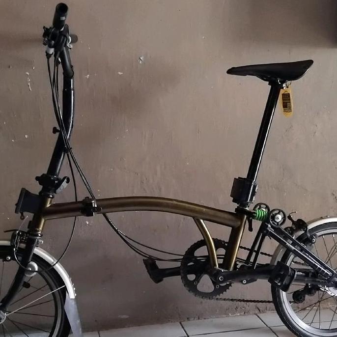 Terlaris Sepeda Lipat 16 Element Pikes Gen 2 Edisi Goldie (Limited Edision) Outdoor