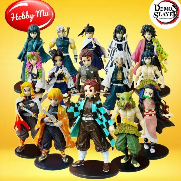 Mainan Action Figure Anime Jepang Katana Demon Slayer