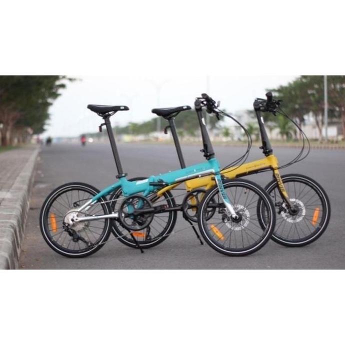 Terlaris Paket Upgrade Hidrolik Shimano Sepeda Lipat 20 Dahon Ion Denver
