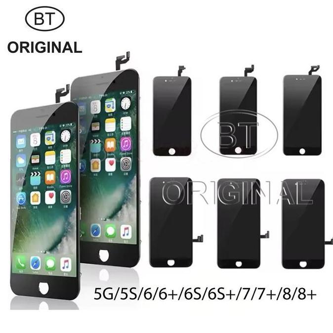 Lcd For Iphone 5 5G 5S 6 6S Plus 7 8 Plus - Bt Original Kualitas Terbaik Harga Termurah
