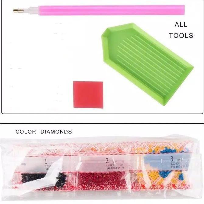 DIY diamond painting Bunda Maria manik rohani Kristiani - Virgin Mary