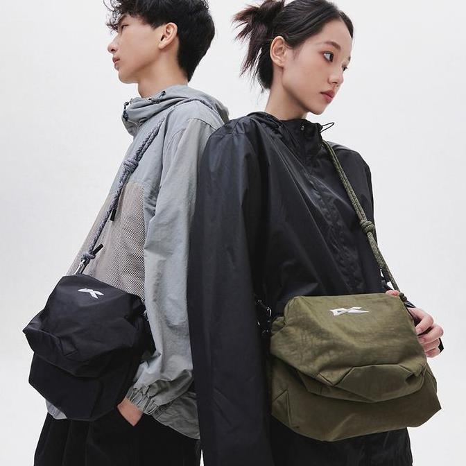 Bag- Niid 2024 Merek Amerika Tas Split 3-In-1 Pria Tali Bahu Serut Tas Selempang Tas Bahu Tahan Air 