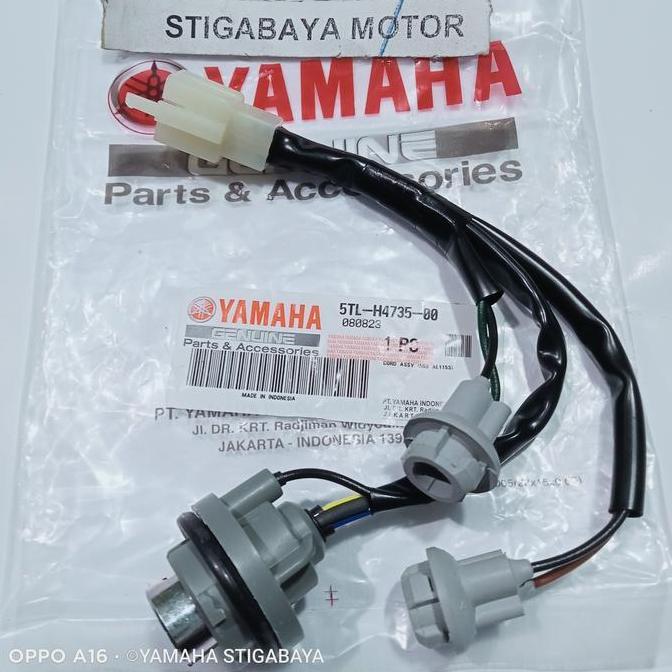 soket lampu belakang Mio sporty fiting lampu belakang Mio smile origin