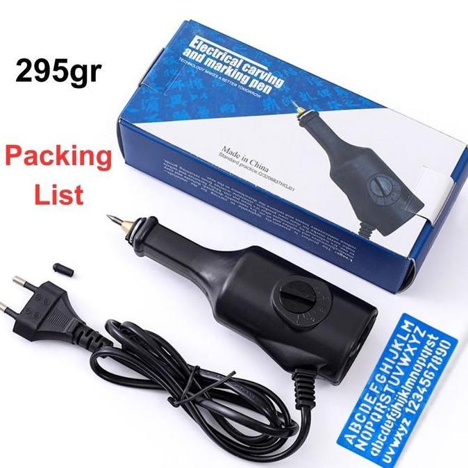 Mesin Ukir Listrik Electric Carving Engraving Pen Pulpen Ukir Listrik Alat Grafir Serbaguna untuk Ka