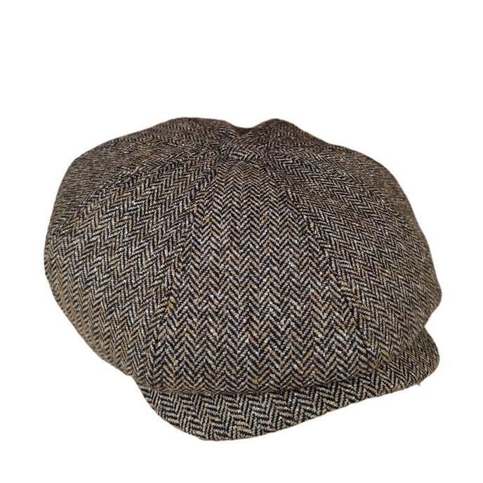 Topi newsboy topi klasik newsboycap wool premier Vintage