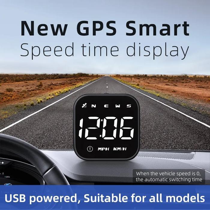 Car Head Up Display G4S Non Obd2 Hud Gps Speedometer Original Dan Terpercaya
