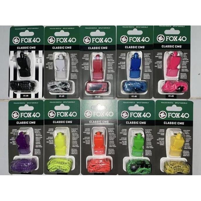 Peluit pluit FOX 40 classic CMG CANADA + Tali