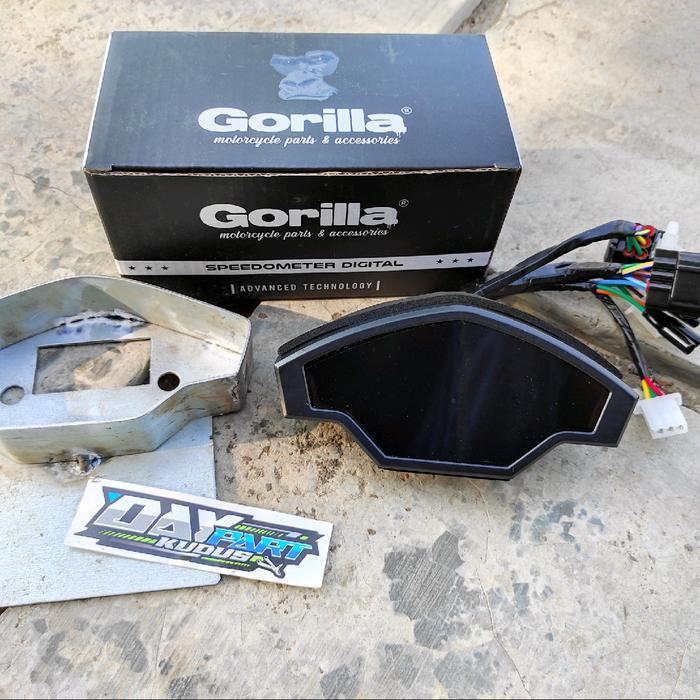 Speedometer Gpx Full Digital Import Gorilla Set Sensor Magnit Magnet Dan Soket Spedometer Digital Fu