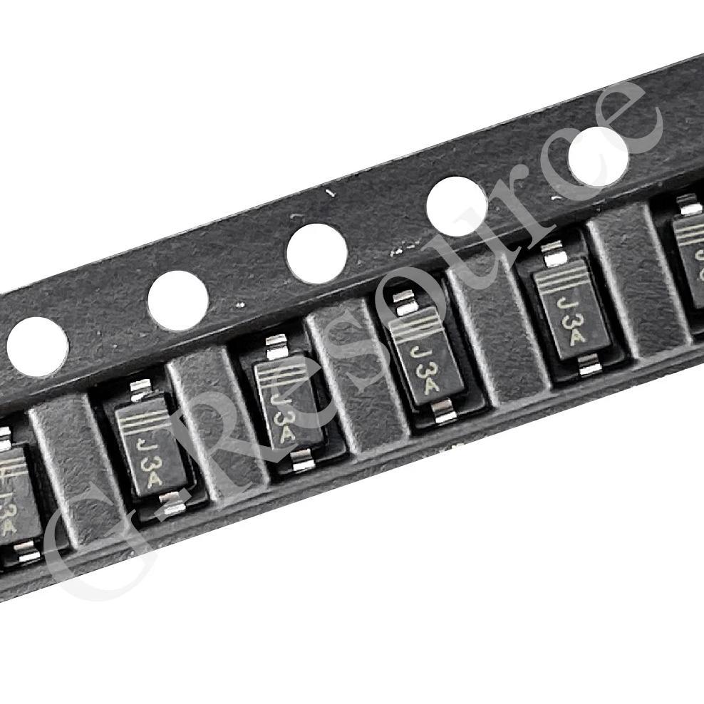 (100pcs) MMSZ5248B SOD-123 MMSZ5248 500mW, SOD123 Series Surface Mount Zener Diodes (Marking J3 )