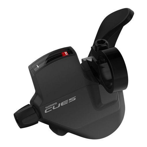 Shimano Shift Lever Sepeda Cues Esl-U4000 2X9 Speed With Optical Gear Display | Shifter Sepeda Mtb, 