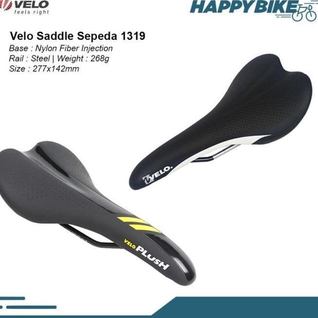 Velo Sadel Jok Dudukan Sepeda 1319 Bicycle Saddle Mtb Roadbike