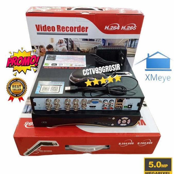 TERMURAH - DVR 8CH 5MP XMEYE 2560P DVR CCTV 8CH 5MP