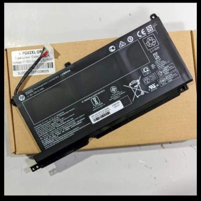 HARGA DISC - Baterai HP Pavillion Gaming 15-DK0042TX 15-DK-DK2002TX PG03XL