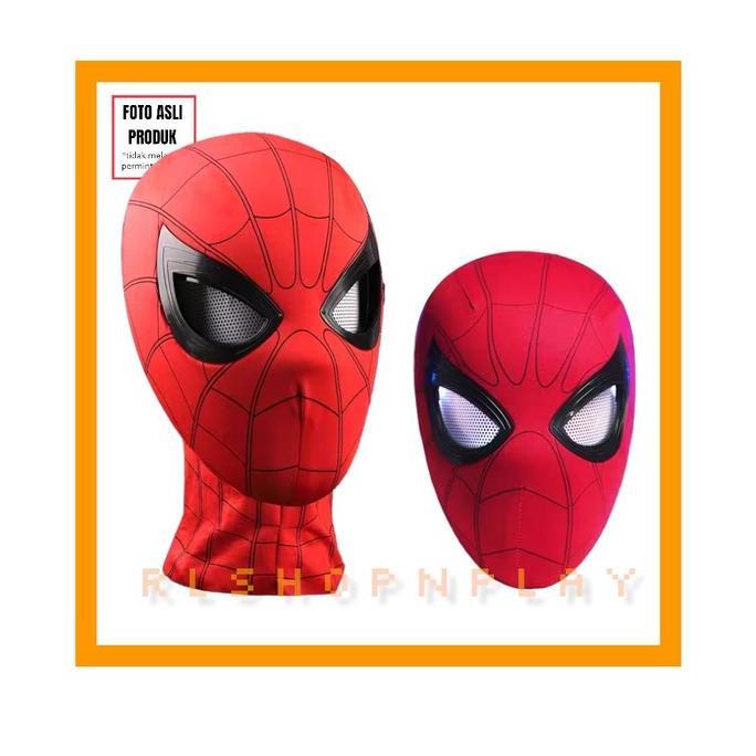 ASLI Topeng Spiderman Cosplay Superhero Mask READY STOCK