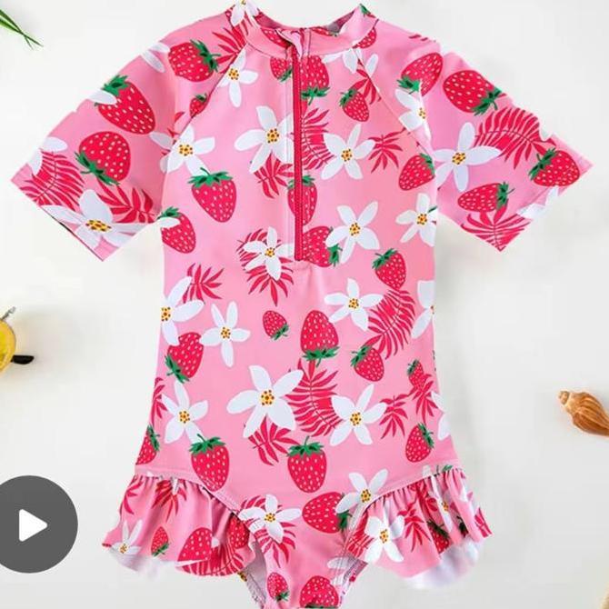 SIAPKIRIM baju berenang anak perempuan   baju renang bayi swimsuit anak baju renang anak perempuan 2