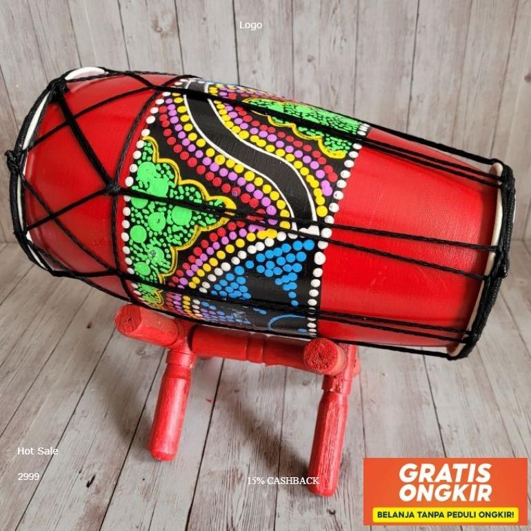 Mainan Tradisinal Anak Kendang Jawa Seni Jaranan Stok