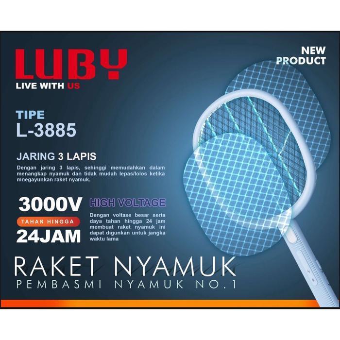Luby L-3885 Raket Nyamuk