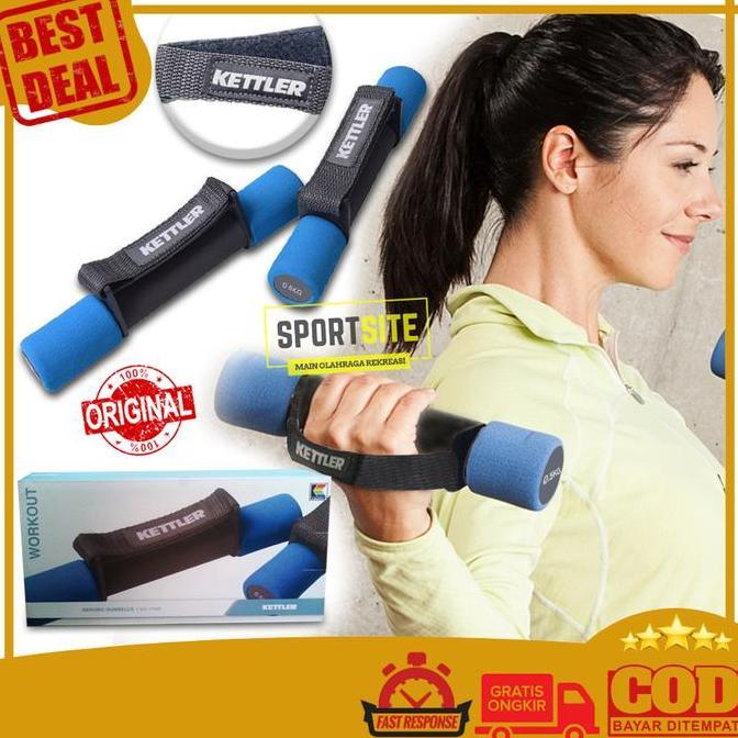 Kettler Aerobic Dumbell  0.5 kg/pc  Barbel Senam