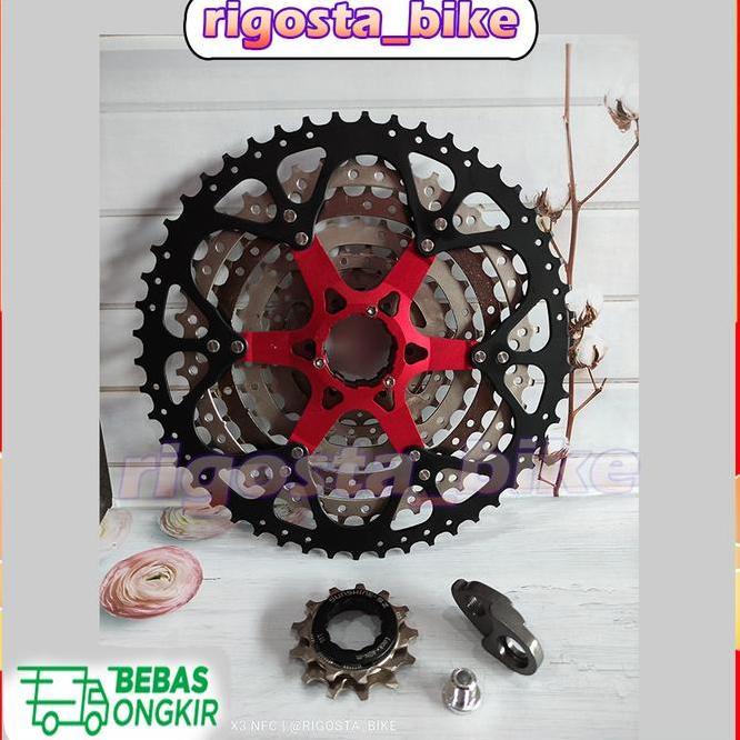 Sunshine Cassette Sproet 9 Speed 36T 40T 42T 46T 50T Gear Sepeda