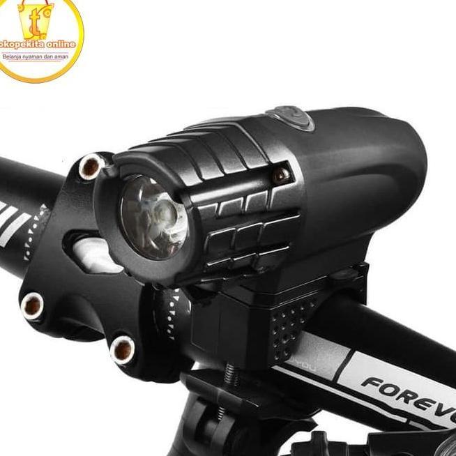 Lampu Sepeda Headlamp Senter Led Xpg Usb Rechargeable Wateroof