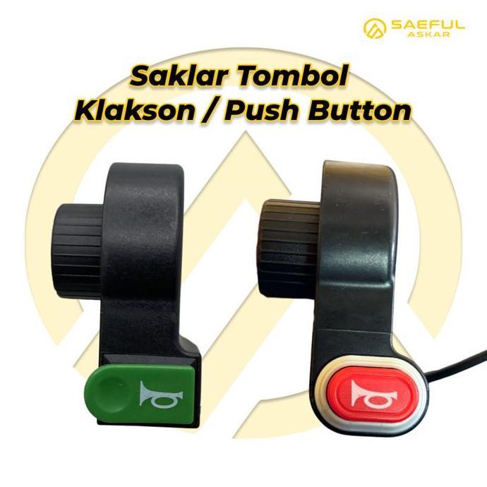 Promo Saklar Klakson Sepeda Listrik COD
