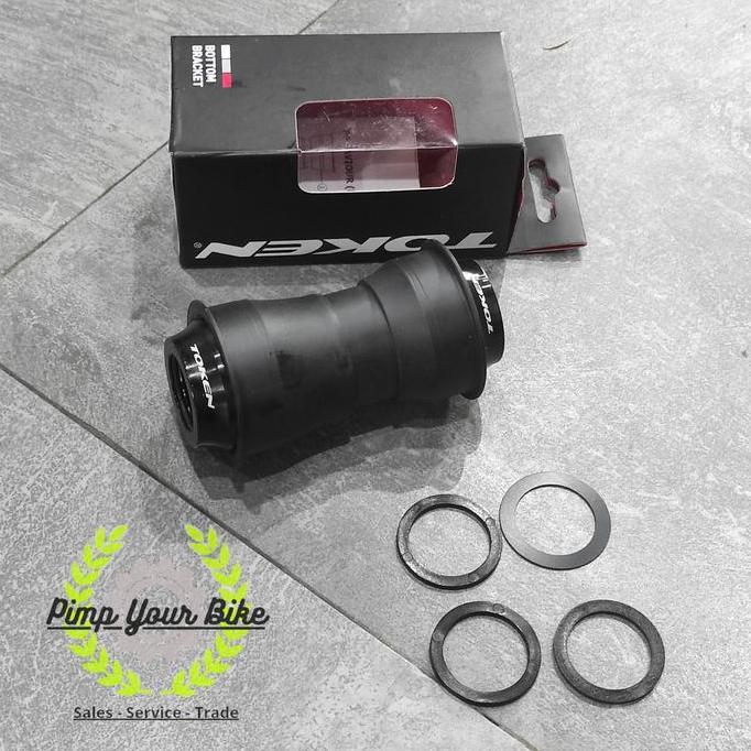 Promo Bottom Bracket Token BB PF30 to 24 mm Premium Bearing shimano COD