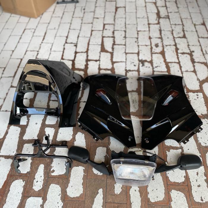 Fairing Body Set Depan Kawasaki Ninja 150 Serpico Ssr Bahan Plastik Abs Original Dan Terpercaya