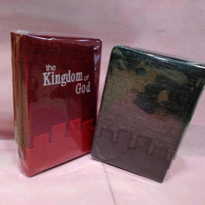 sampul alkitab sedang kristen 22x15x3,5cm Kristen