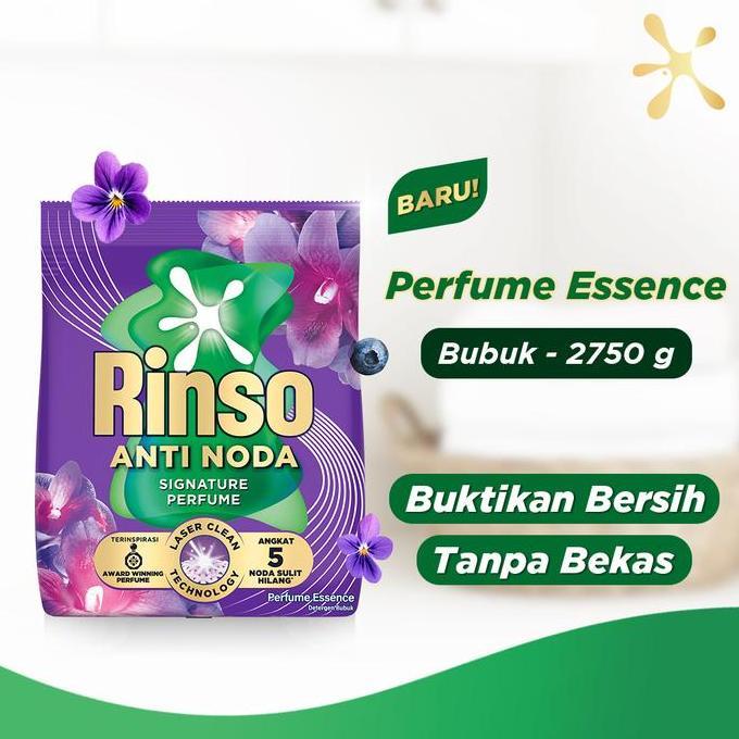Rinso Perfume Essence Powder 2750g